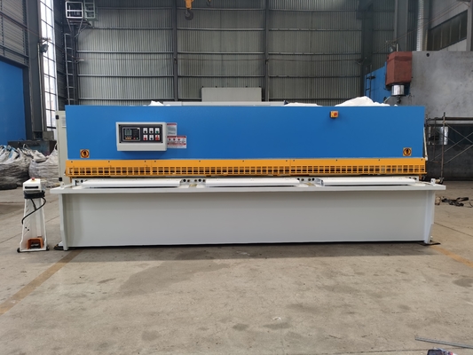8 मिमी बार एनसी हाइड्रोलिक बाल काटना मशीन निर्माता QC12K-8x3200